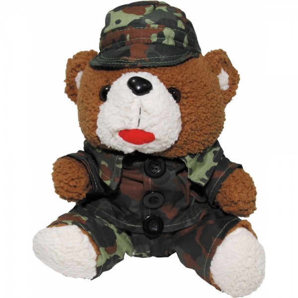 MFH OUTDOOR MILITARY TEDDYBÄR MIT ANZUG #108