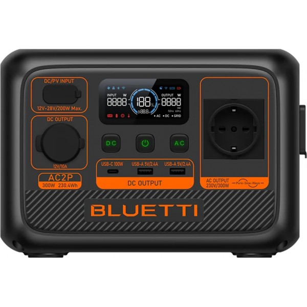 Bluetti AC2P 300 W - Powerstation - schw #527452