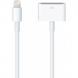 APPLE Adapter Kabel Lightning auf 30 Pol Kupplung Datenkabel wei APPLE Adapter Kabel Lightning auf 30 Pol Kupplung Datenkabel wei